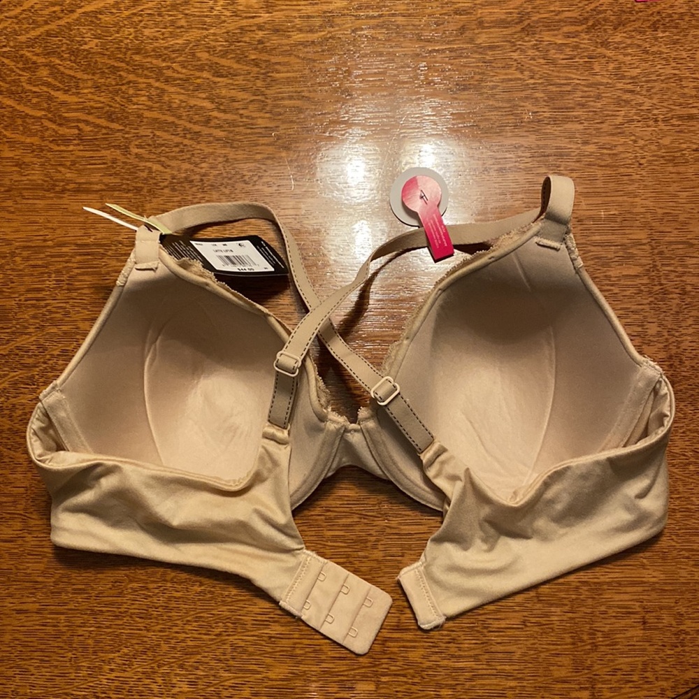 NWT! Maidenform 38 B T Shirt Bra Convertible Strap X Cross Underwire Lace Padded - Picture 4 of 12